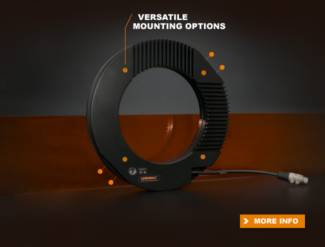 Versatile mounting options of the LUMIMAX LRHP series