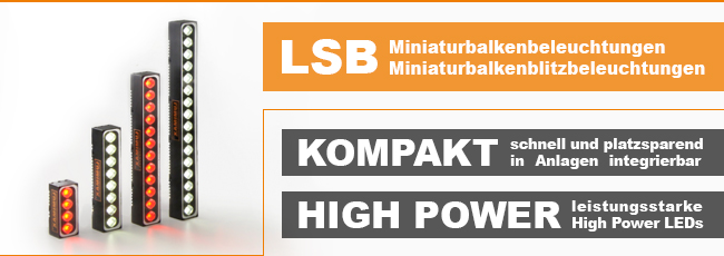 LED Miniaturbalkenbeleuchtung - kompakt und leistungsstark