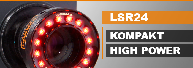 Miniatur Ringbeleuchtung LSR24 | Kompakt | High Power