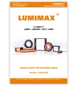 Neuer LUMIMAX Produktkatalog