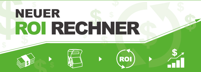 Neuer ROI Rechner | Testen Sie gleich, ab wann sich Ihre Investition lohnt